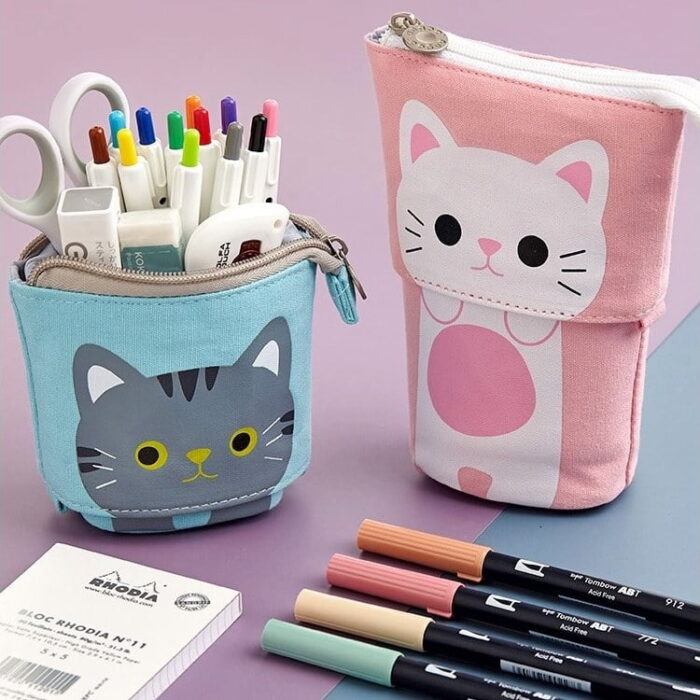 Cute Stationery Holder Large Capacity Pen Case 1pcs