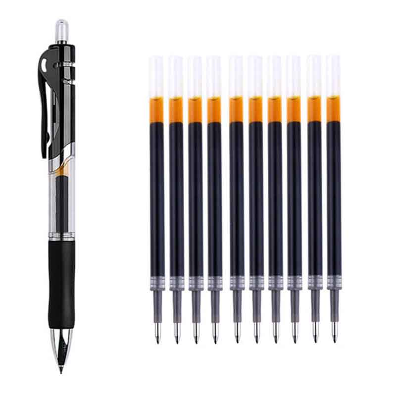 Retractable Black Red Blue Gel Ink Pens Set Retractable Black Red Blue Gel Ink Pens Set