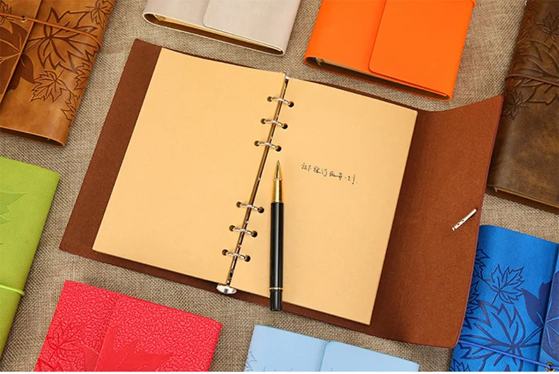 Vintage Traveler's PU Leather Notebook Vintage Traveler's PU Leather Notebook