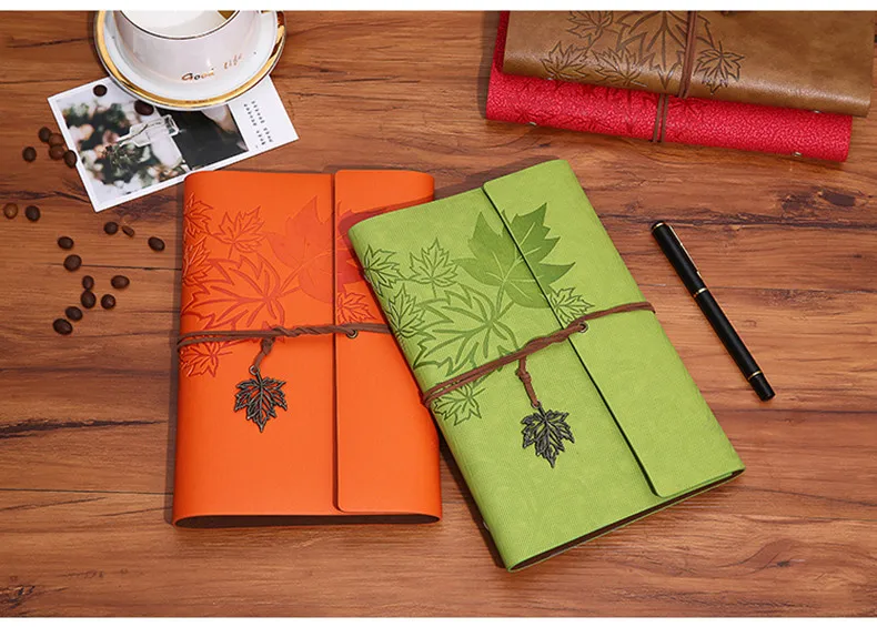 Vintage Traveler's PU Leather Notebook Vintage Traveler's PU Leather Notebook