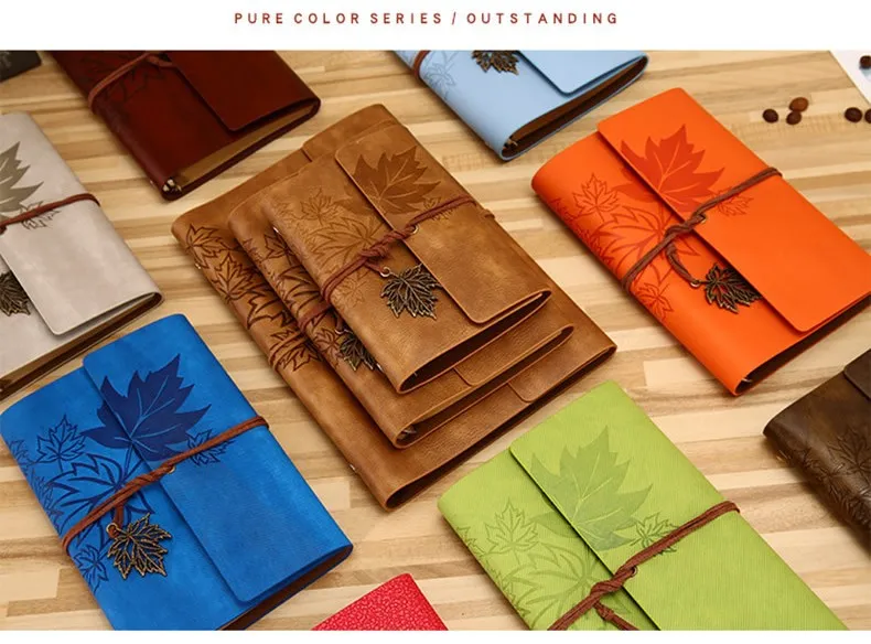 Vintage Traveler's PU Leather Notebook Vintage Traveler's PU Leather Notebook