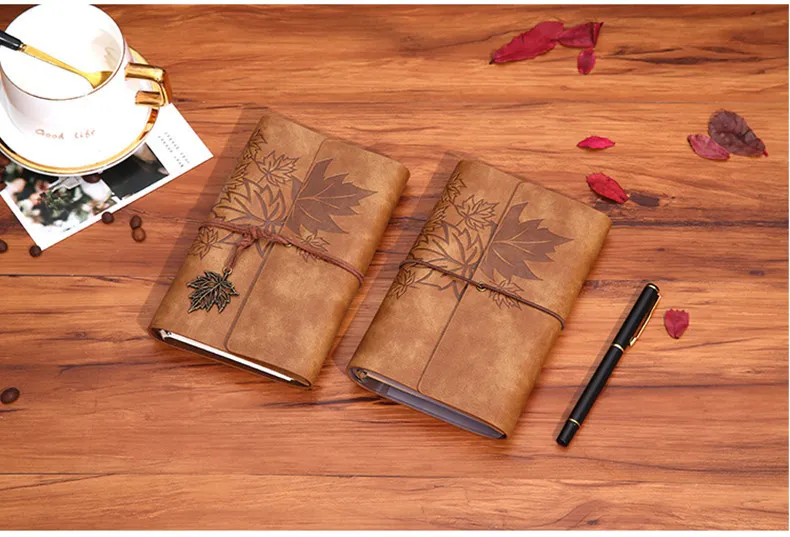 Vintage Traveler's PU Leather Notebook Vintage Traveler's PU Leather Notebook