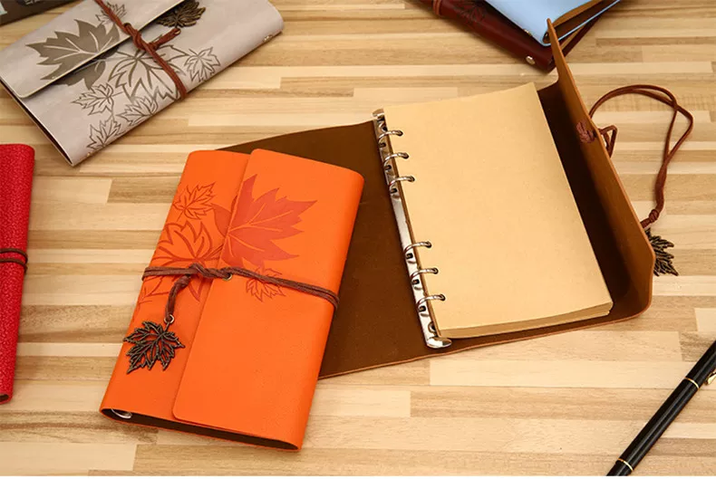 Vintage Traveler's PU Leather Notebook Vintage Traveler's PU Leather Notebook
