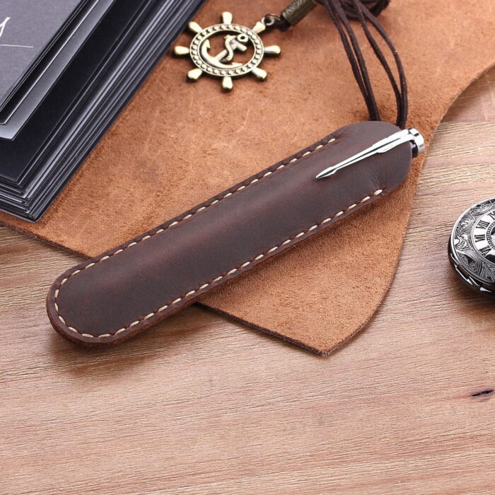 3colors Fountain Pen Holder Pen Case Pouch Soft Pen Sleeve Cover Durable Pen Case Desk Supplies - Image 5