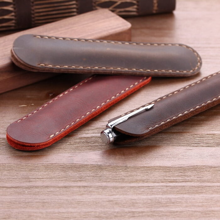 3colors Fountain Pen Holder Pen Case Pouch Soft Pen Sleeve Cover Durable Pen Case Desk Supplies - Image 7