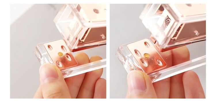 Luxury Manual Stapler in Gold and Rose Gold
