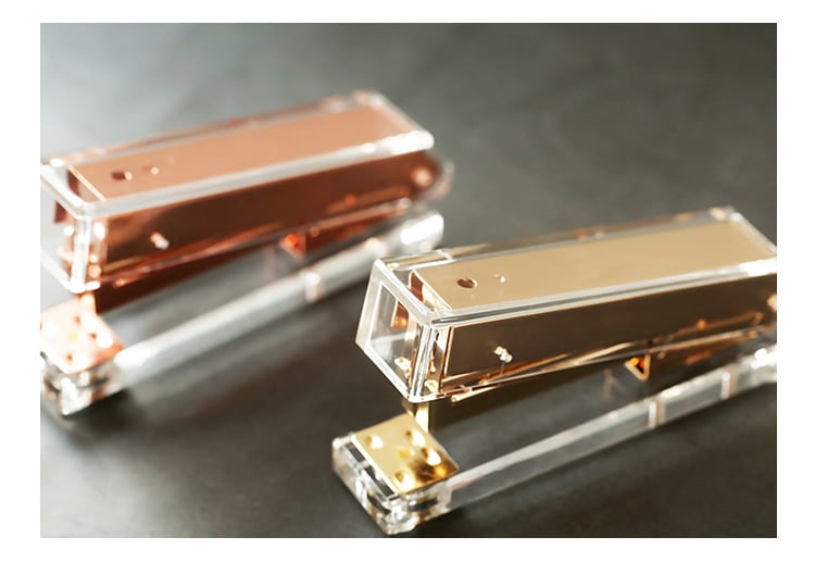 Luxury Manual Stapler in Gold and Rose Gold