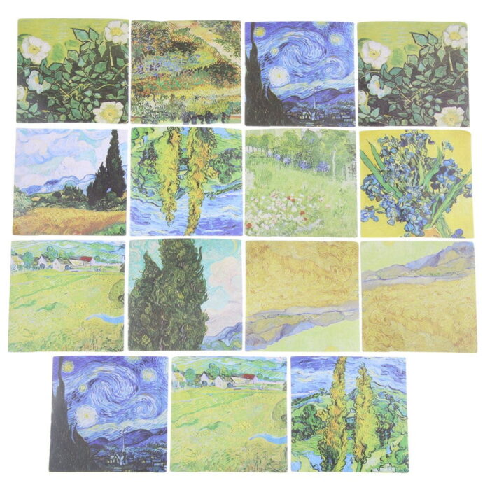 Van Gogh Painting Stickers 45 Pcs Set - Image 5