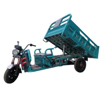 New Type Electric Cargo Tricycle 60V1000W Disc Brakes Electric Tricycles Popular in World