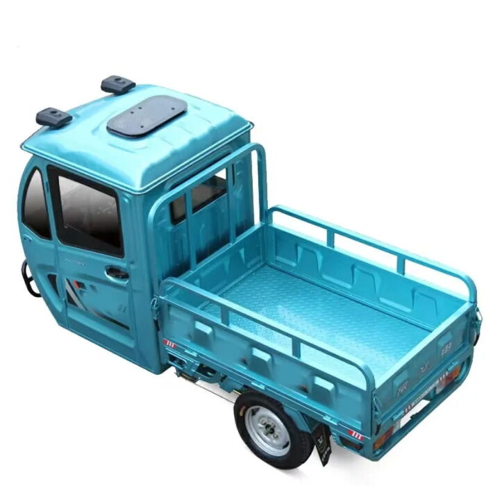 New High Quality Cheap Car Electric Tricycle for Sale Mini Tricycle Made in China Adults Blue OEM ODM 60V Eec - Image 3
