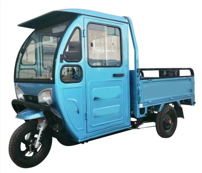 New High Quality Cheap Car Electric Tricycle for Sale Mini Tricycle Made in China Adults Blue OEM ODM 60V Eec - Image 7
